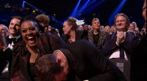This was Alison's iconic reaction when she found out she lost the NTA to Ant and Dec. Picture: ITV
