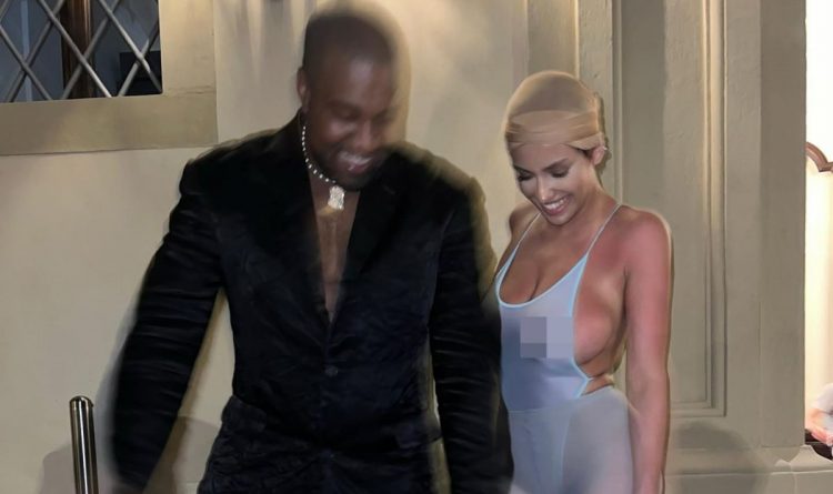 Kanye West and Bianca Censori