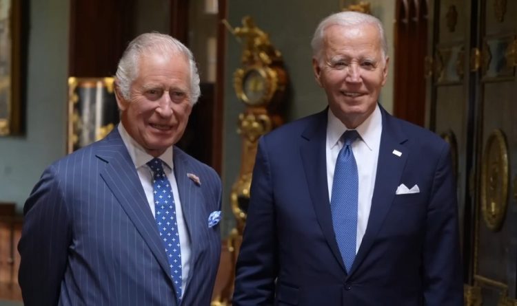 Joe Biden and The King