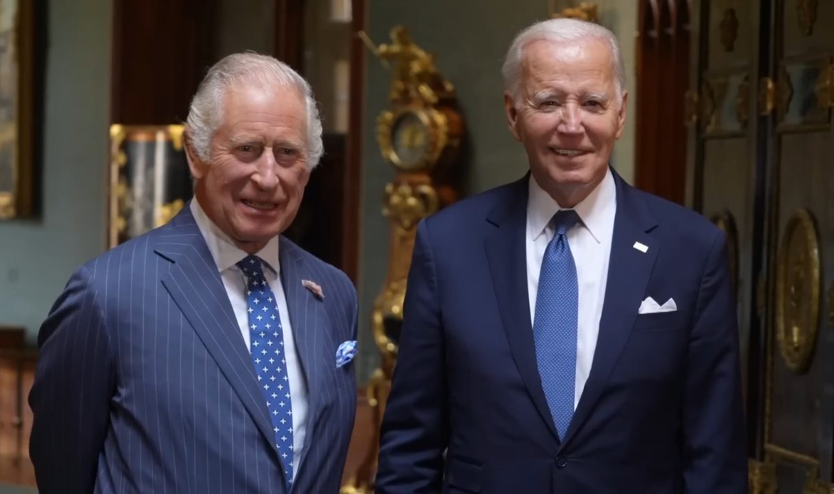 Joe Biden and The King