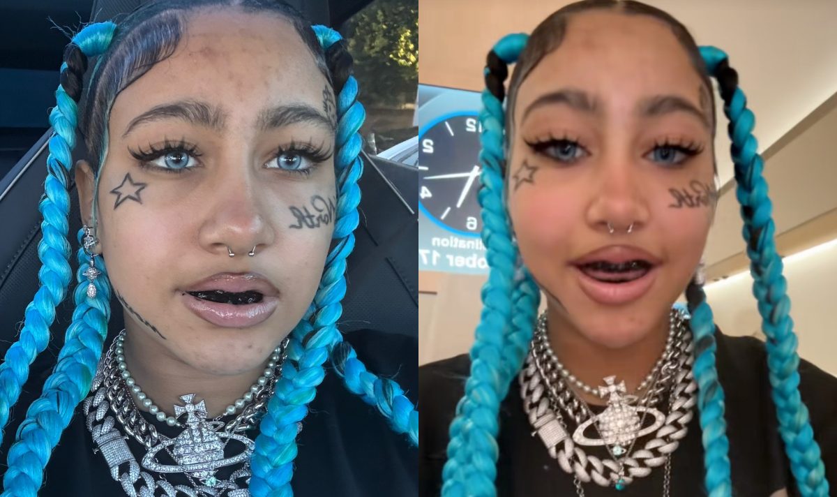 North West shows off fake tattoos and piercings in TikTok video North West