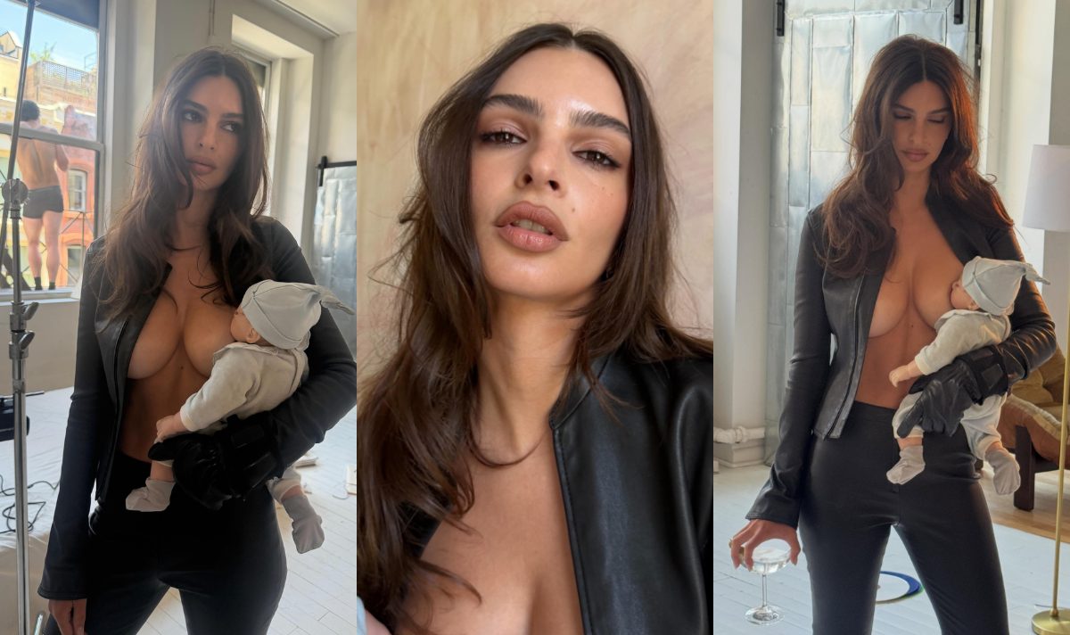 Emily Ratajkowski sparks backlash over 'disturbing' topless post