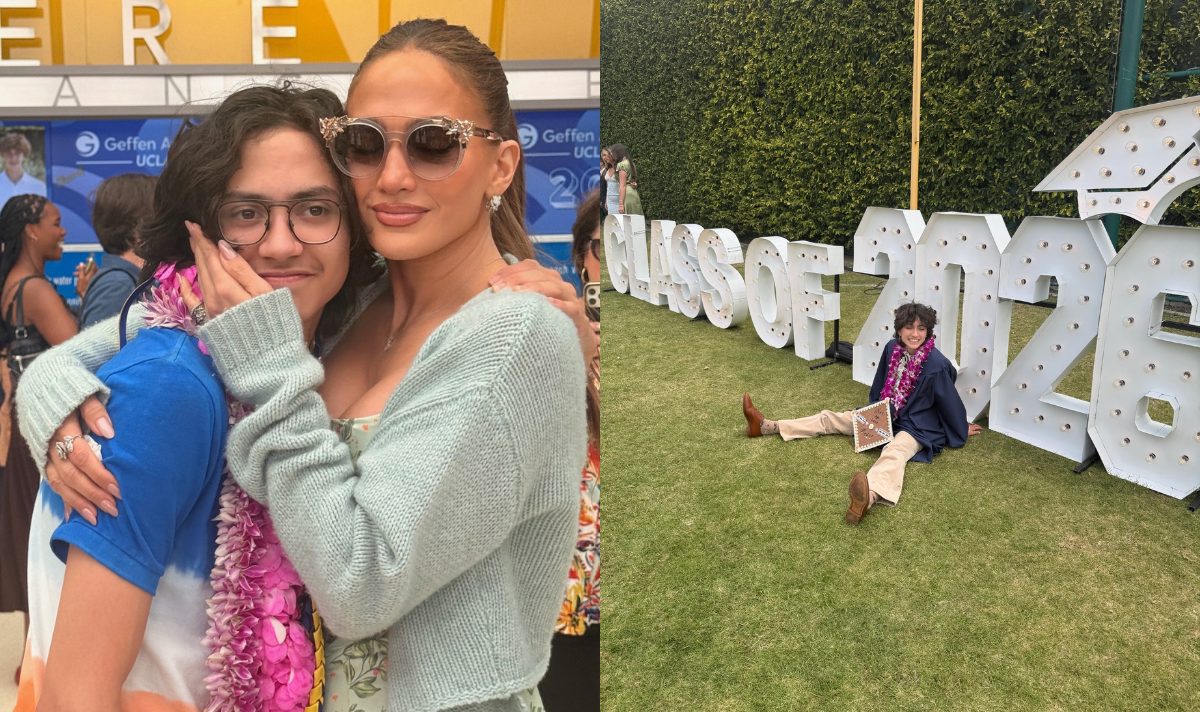 Jennifer Lopez shares rare family photos from twins' graduation