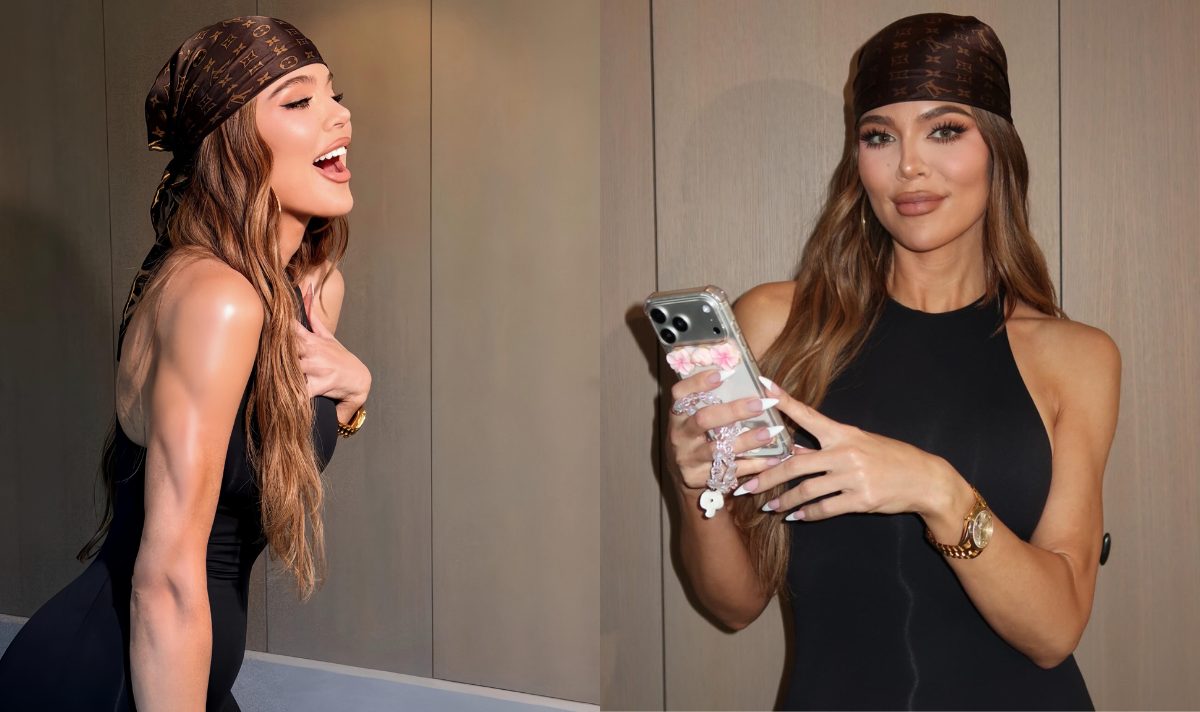 Khloe Kardashian flaunts fit figure as she shows off toned body
