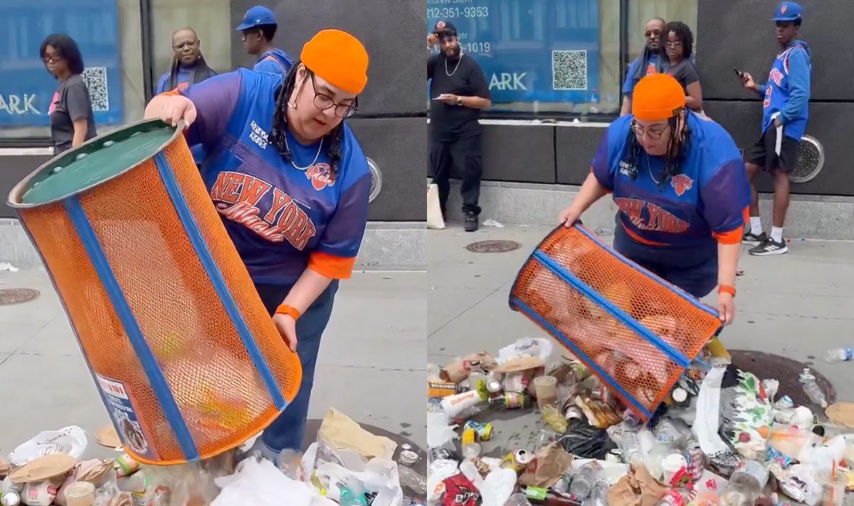 JPMorgan fires staffer after viral Knicks parade trash can video