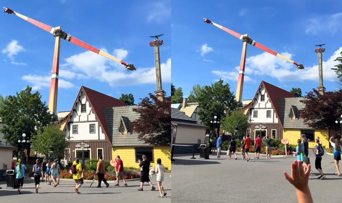 Six Flags chaos as riders stuck for 2 hours after ride stalls mid-air