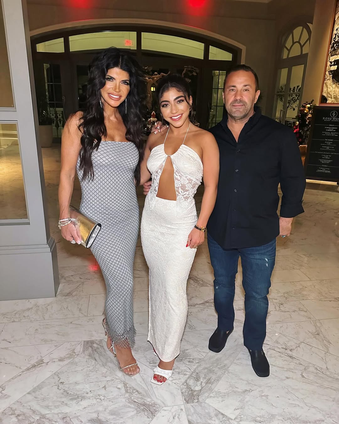 Milania is one of four daughters Teresa shares